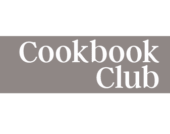 cookbook club banner featuring the cover of 'milk street: cookish' by christopher kimball, with a plate of pasta on the book cover.