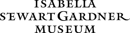 Text reading "ISABELLA STEWART GARDNER MUSEUM" in uppercase serif font, centered on a white background.